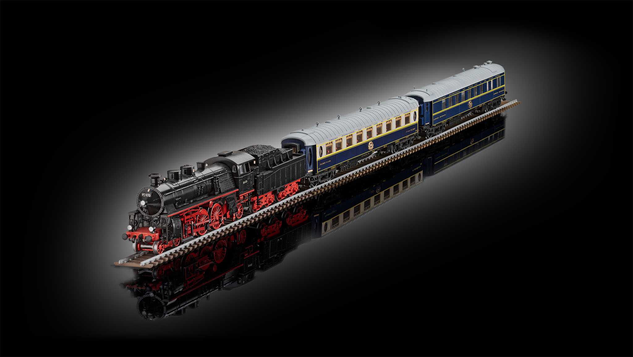 Plastic ModelKit lokomotiva 02190 - Orient Express (1:87)