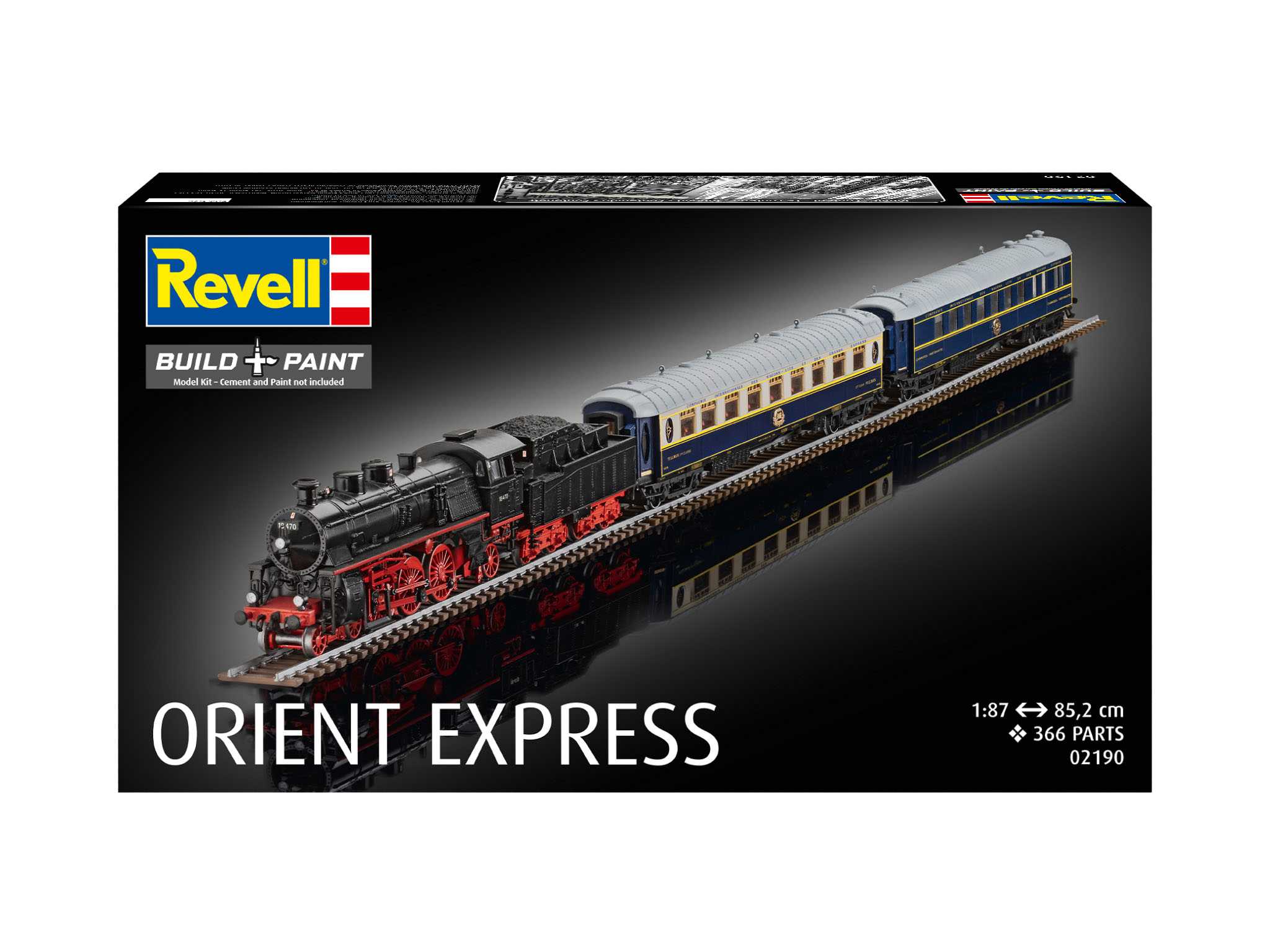 Plastic ModelKit lokomotiva 02190 - Orient Express (1:87)