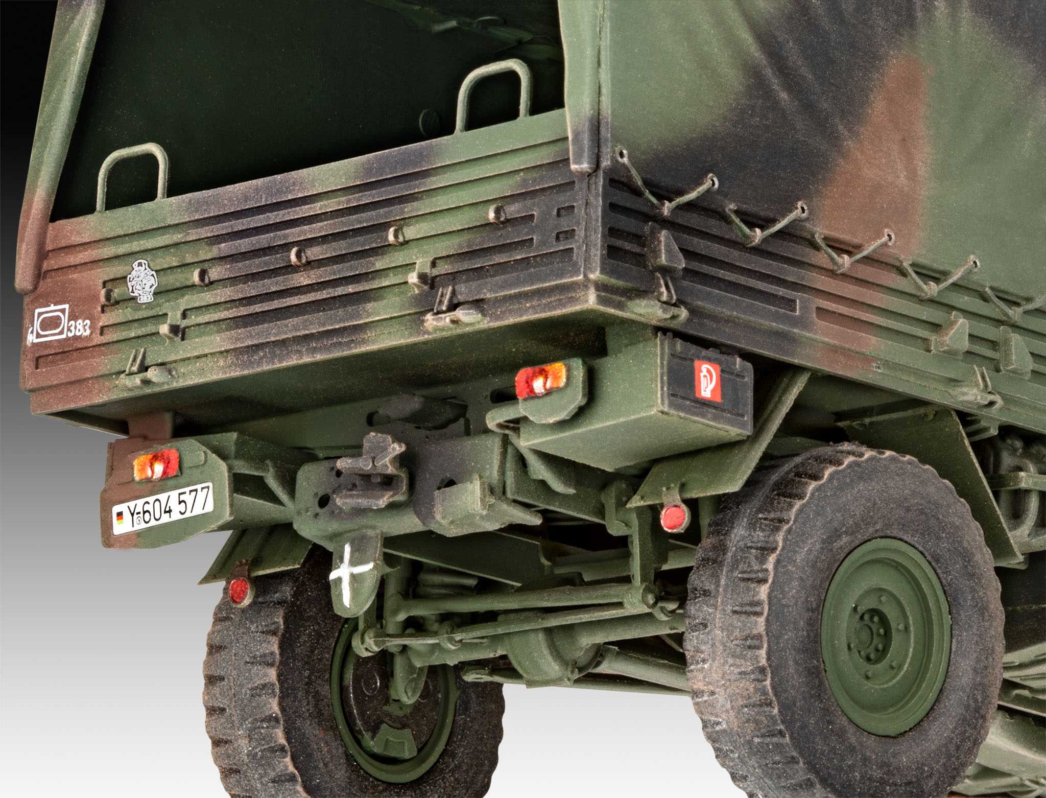 Plastic ModelKit military 03337 - Unimog 2T milgl (1:35)