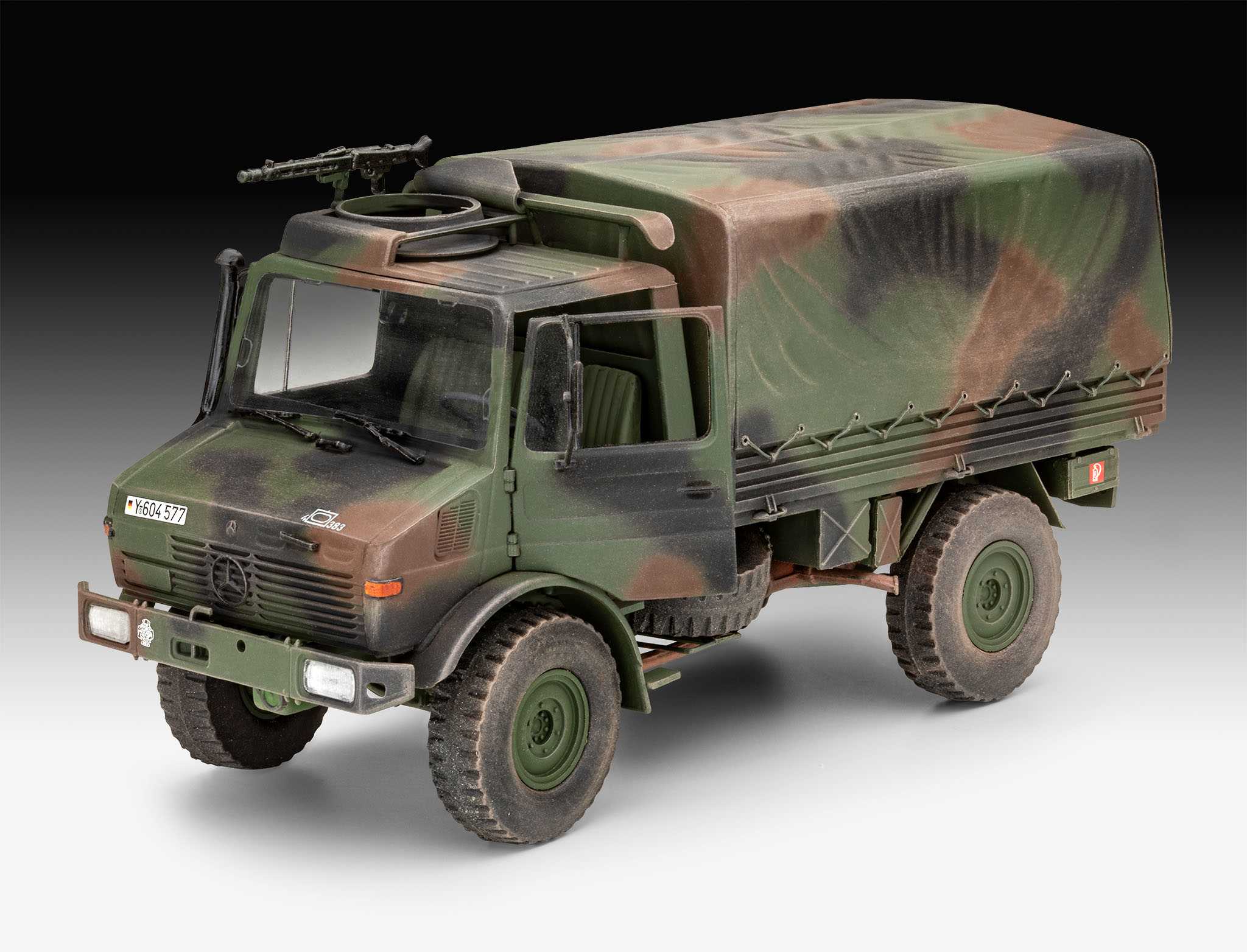 Plastic ModelKit military 03337 - Unimog 2T milgl (1:35)