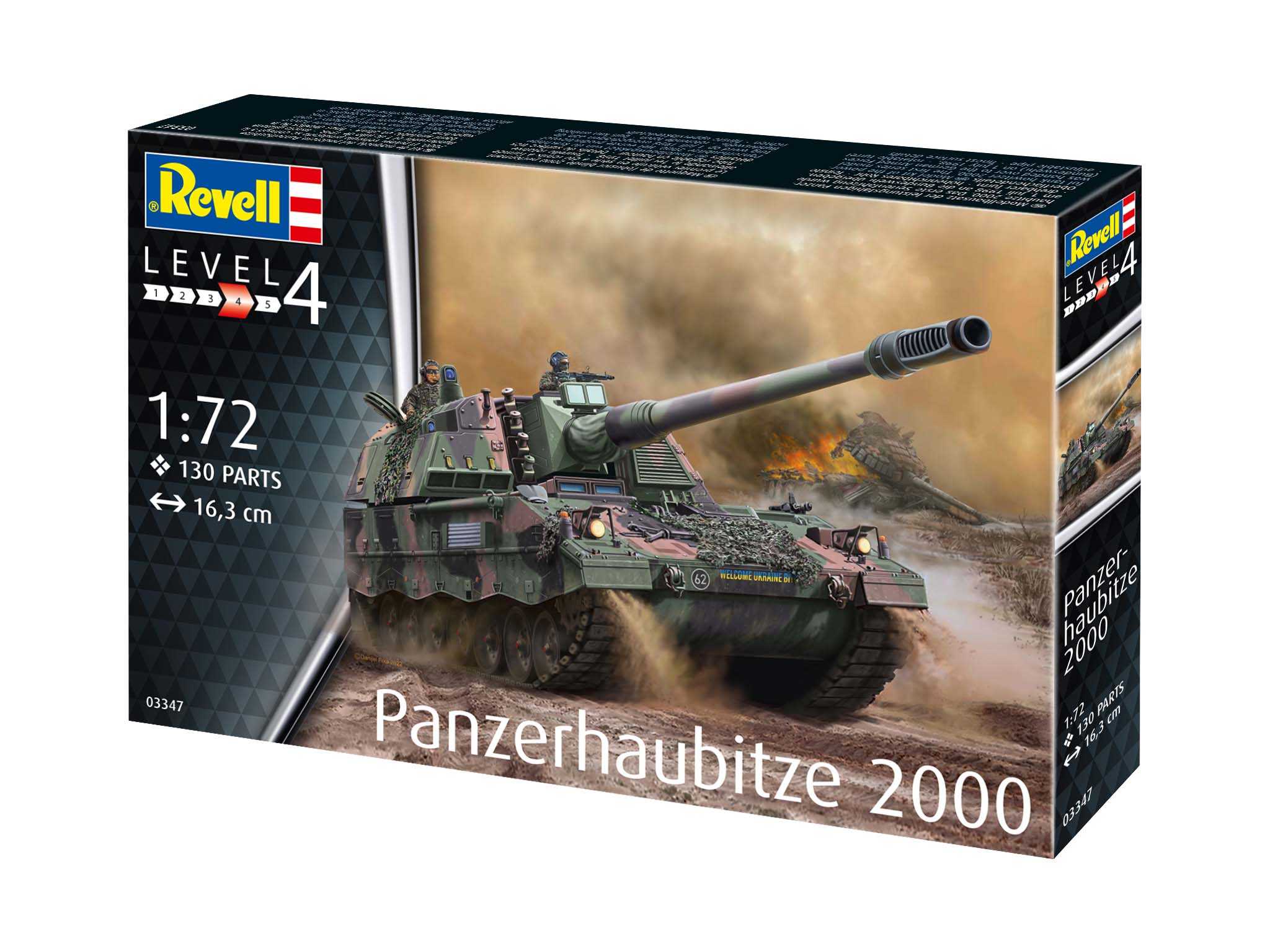 Plastic ModelKit military 03347 - Panzerhaubitze 2000 (1:72)