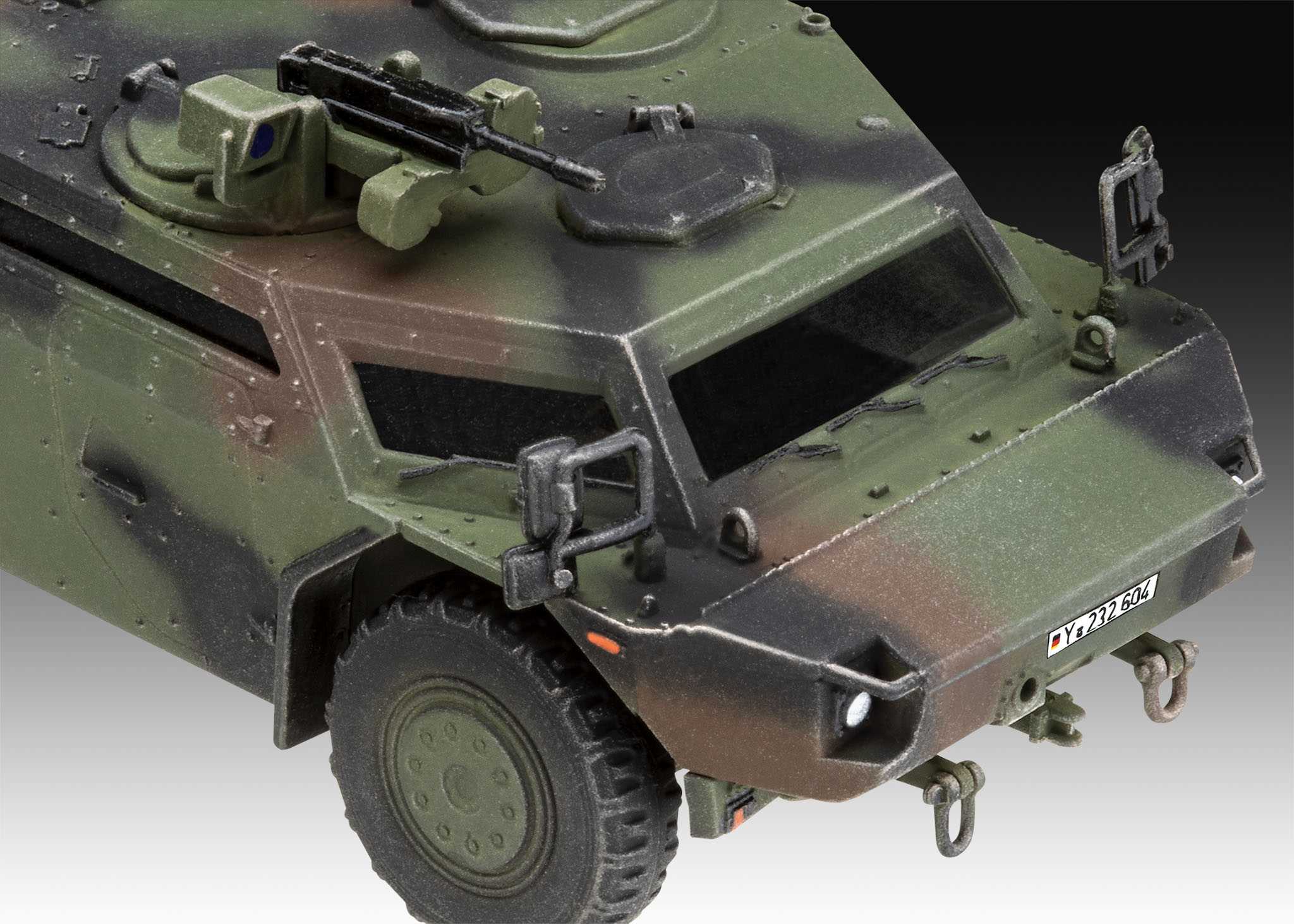 Plastic ModelKit military 03356 - Spähwagen Fennek (1:72)