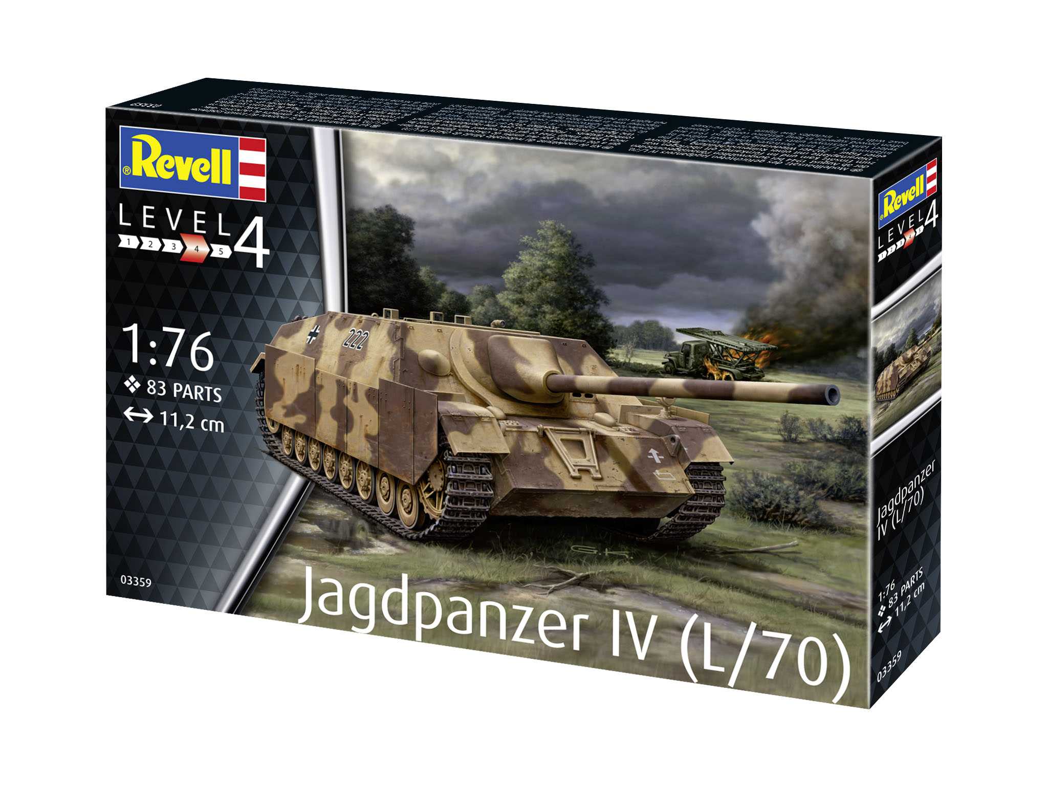 Plastic ModelKit military 03359 - Jagdpanzer IV (L/70) (1:76)