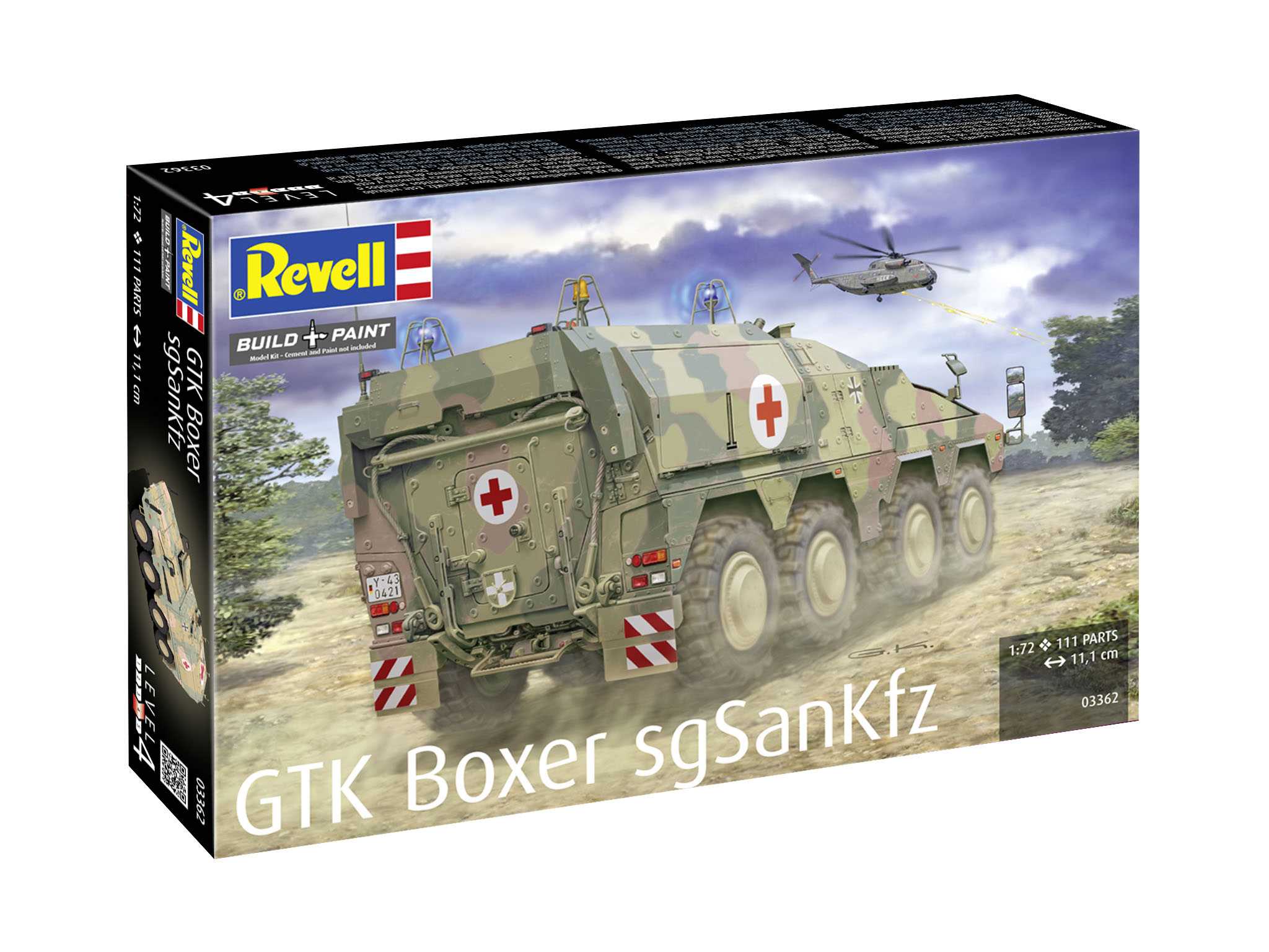 Plastic ModelKit military 03362 - GTK Boxer sgSANKfz (1:72)