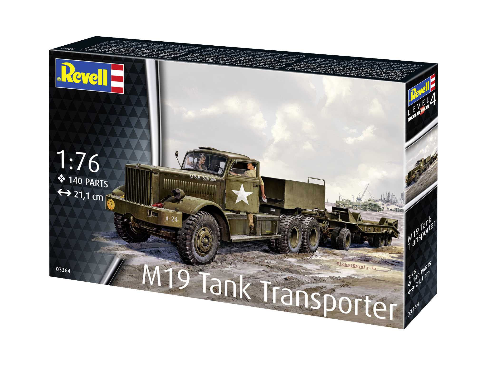 Plastic ModelKit military 03364 - M19 Tank Transporter (1:72)