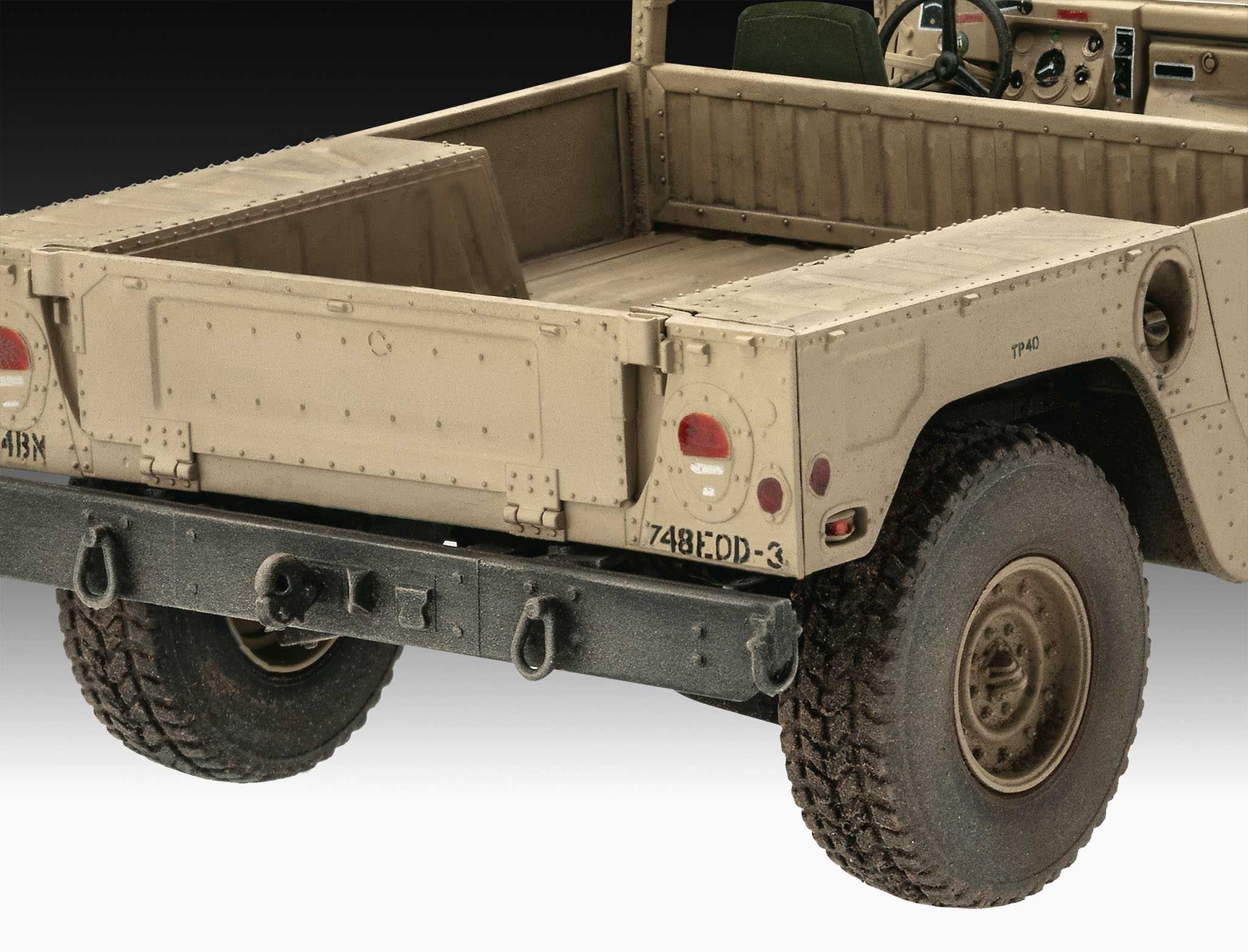 Plastic ModelKit military 03366 - HMMWV M1097A2 (1:35)