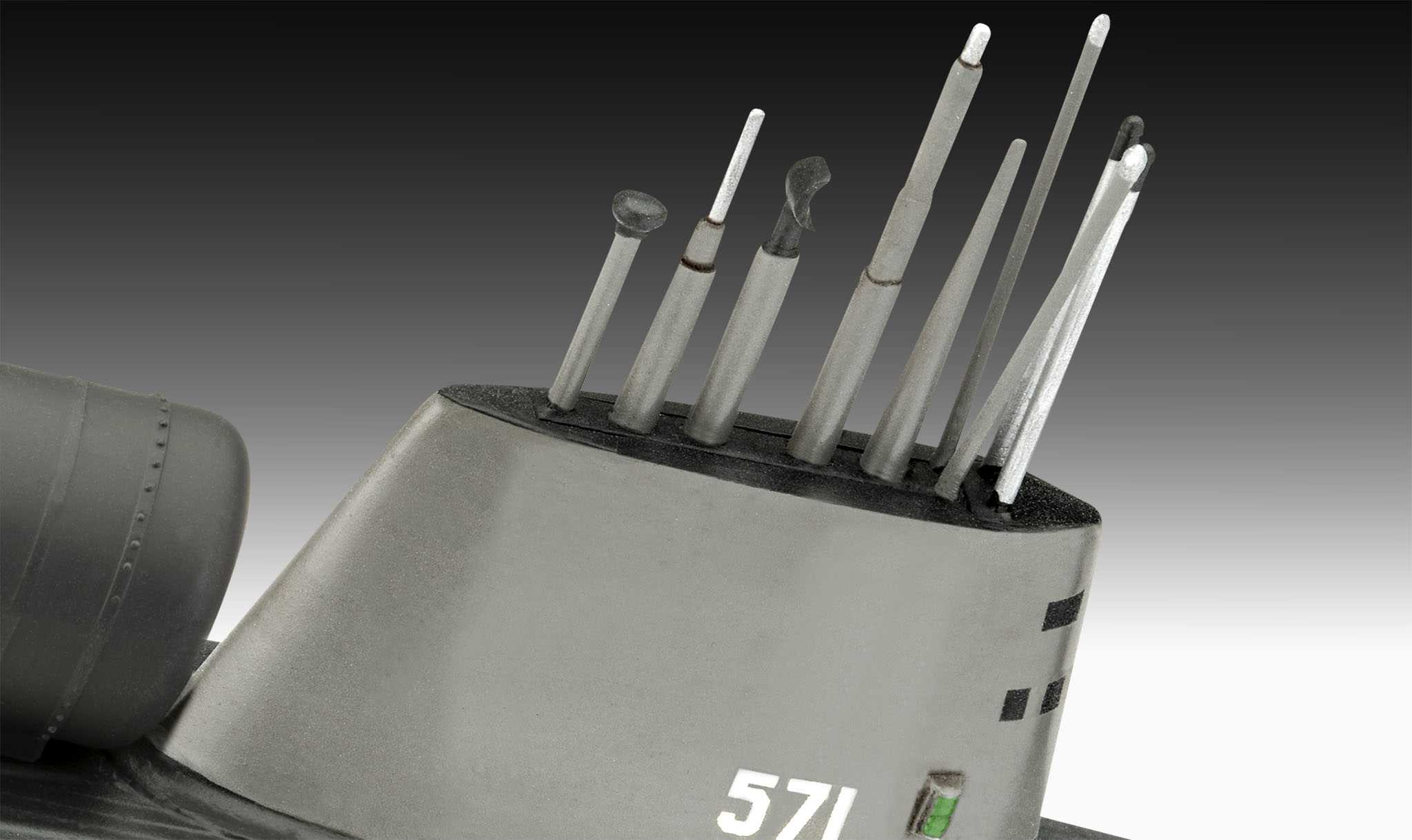 Plastic ModelKit ponorka 05184 - U.S.S. Nautilus (1:305)