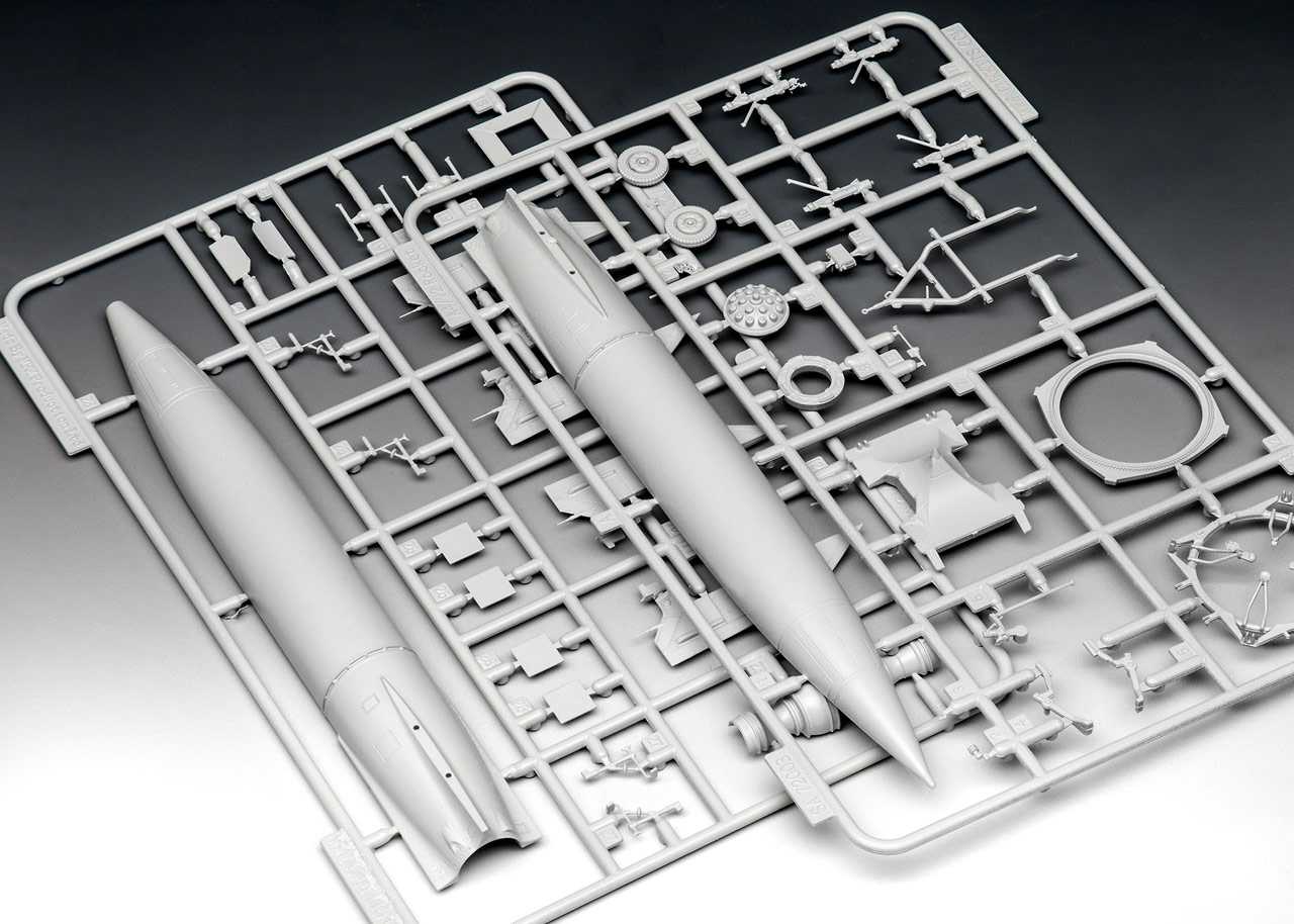 Plastic ModelKit raketa 03309 - German A4/V2 Rocket (1:72)