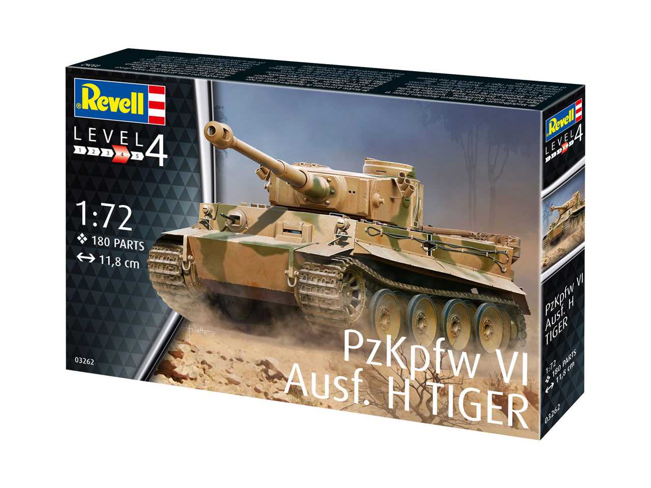 Plastic ModelKit tank 03262 - PzKpfw VI Ausf. H Tiger (1:72)