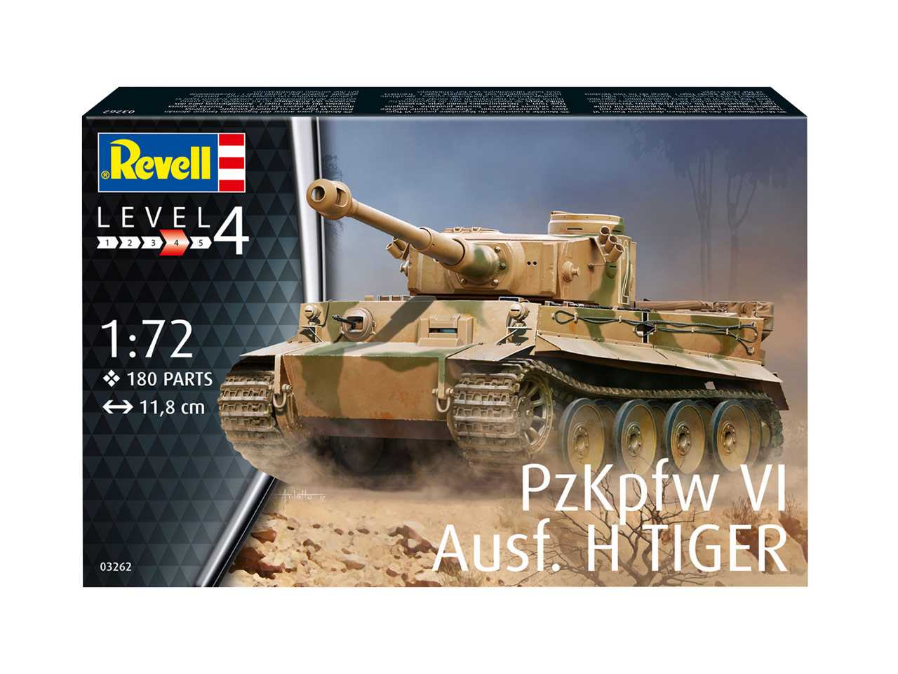 Plastic ModelKit tank 03262 - PzKpfw VI Ausf. H Tiger (1:72)