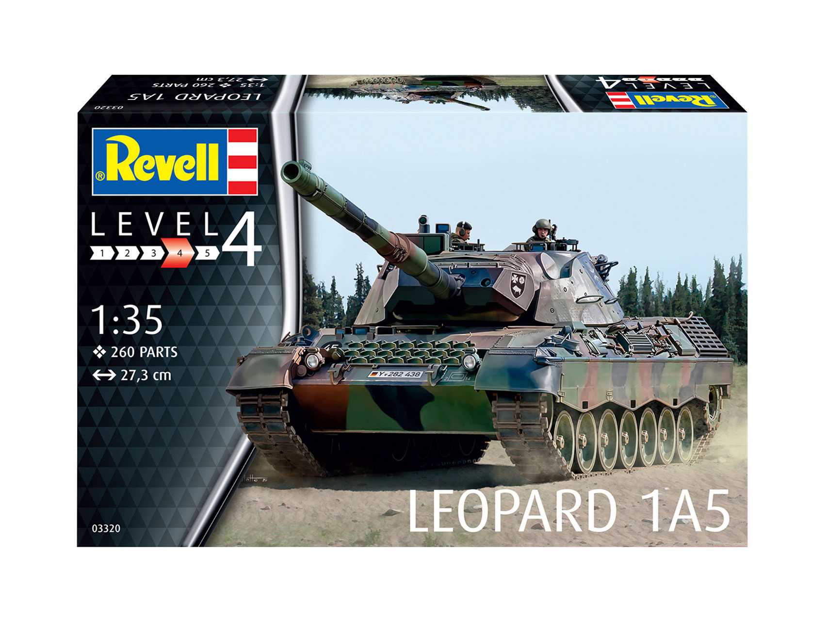 Plastic ModelKit tank 03320 - Leopard 1A5 (1:35)