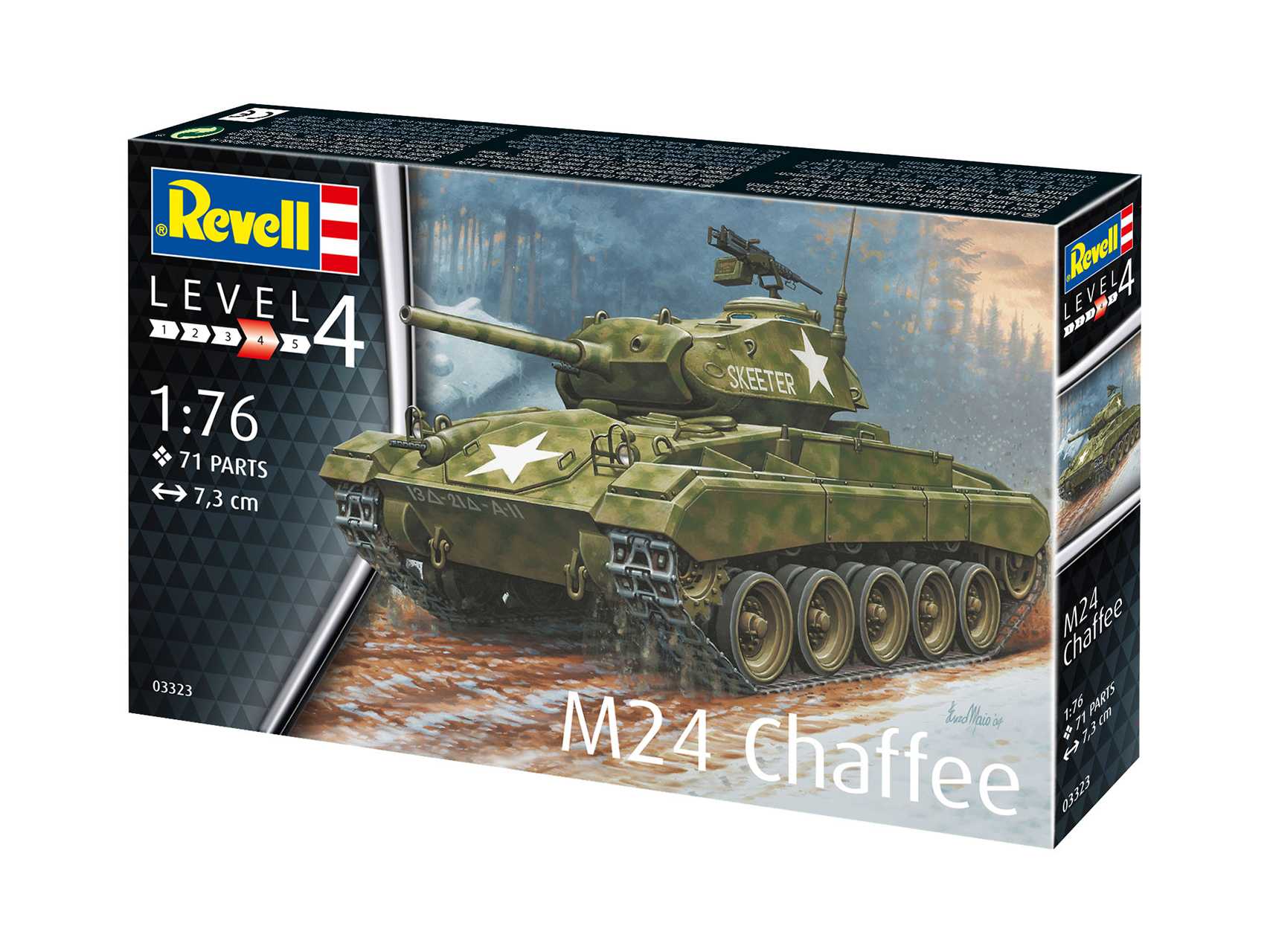 Plastic ModelKit tank 03323 - M24 Chaffee (1:76)