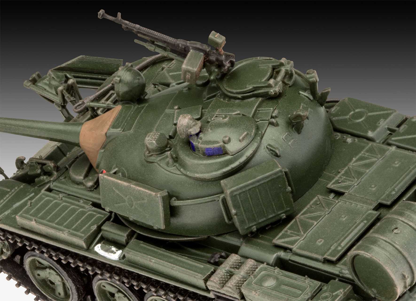 Plastic ModelKit tank 03328 - T-55A/AM with KMT-6/EMT-5 (1:72)