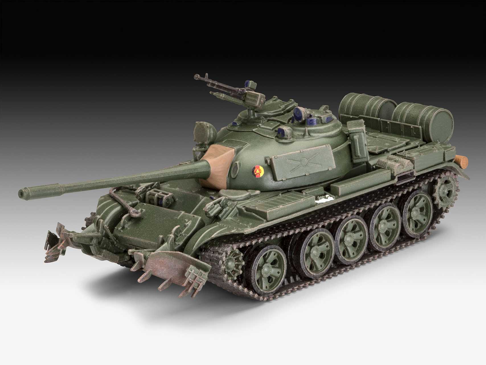 Plastic ModelKit tank 03328 - T-55A/AM with KMT-6/EMT-5 (1:72)