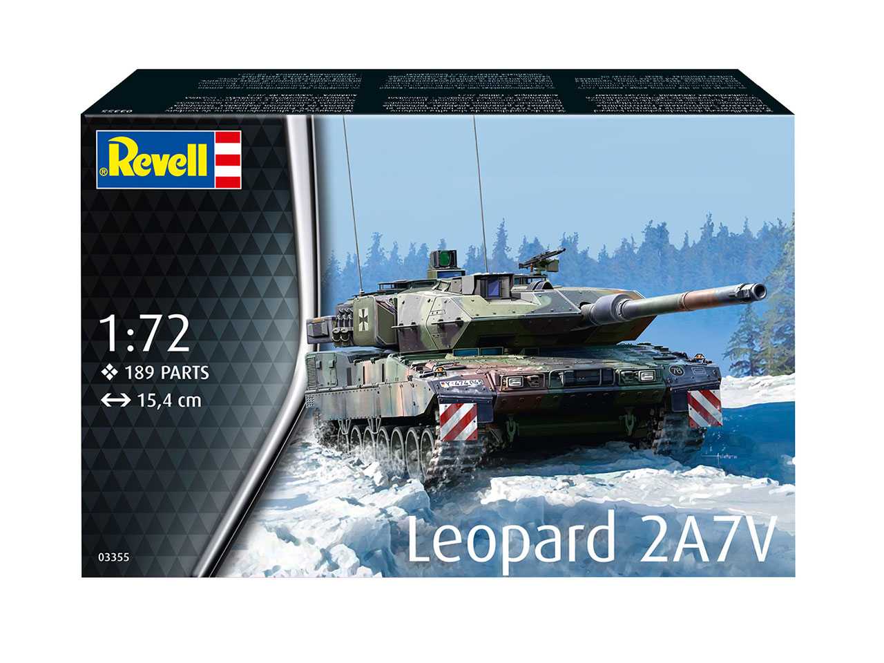 Plastic ModelKit tank 03355 - Leopard 2 A7V (1:72)