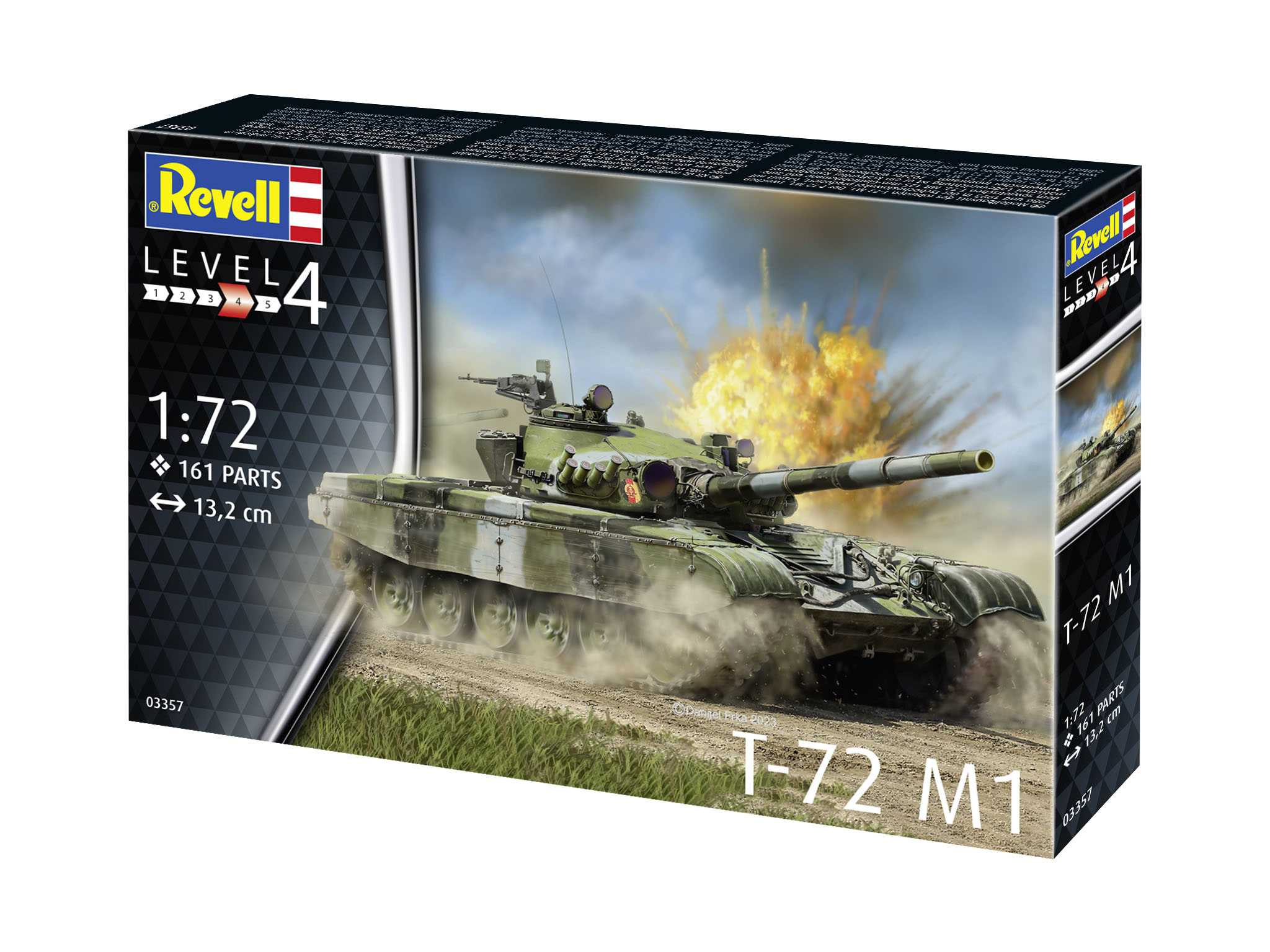 Plastic ModelKit tank 03357 - T-72 M1 (1:72)