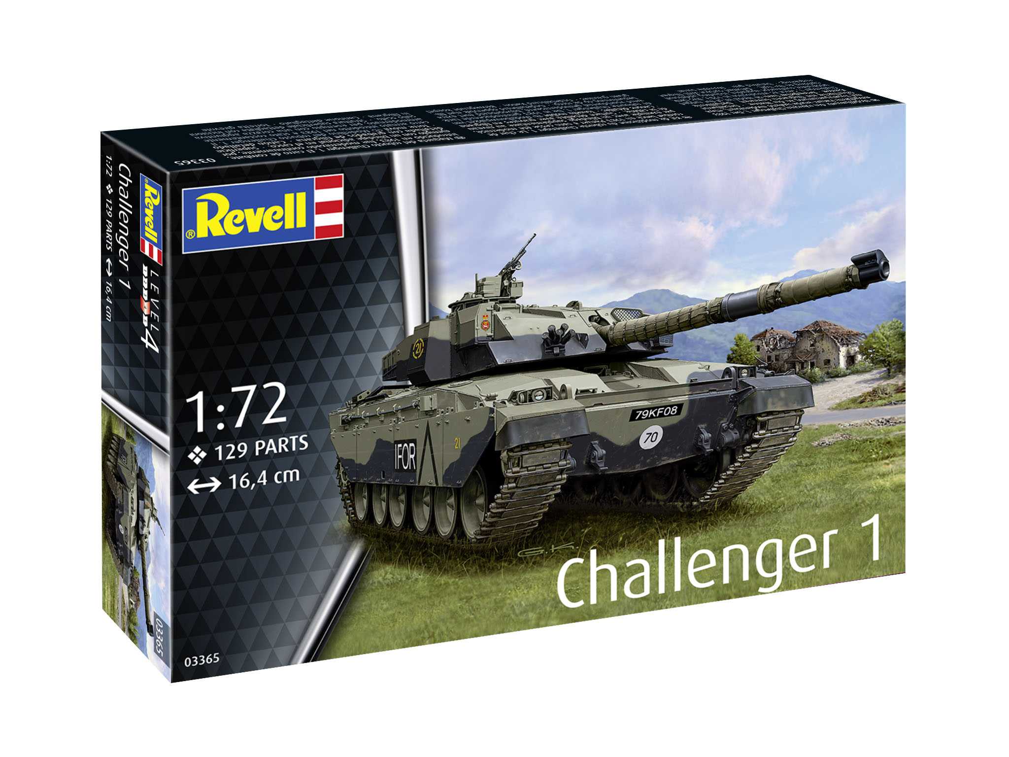 Plastic ModelKit tank 03365 - Challenger 1 (1:72)