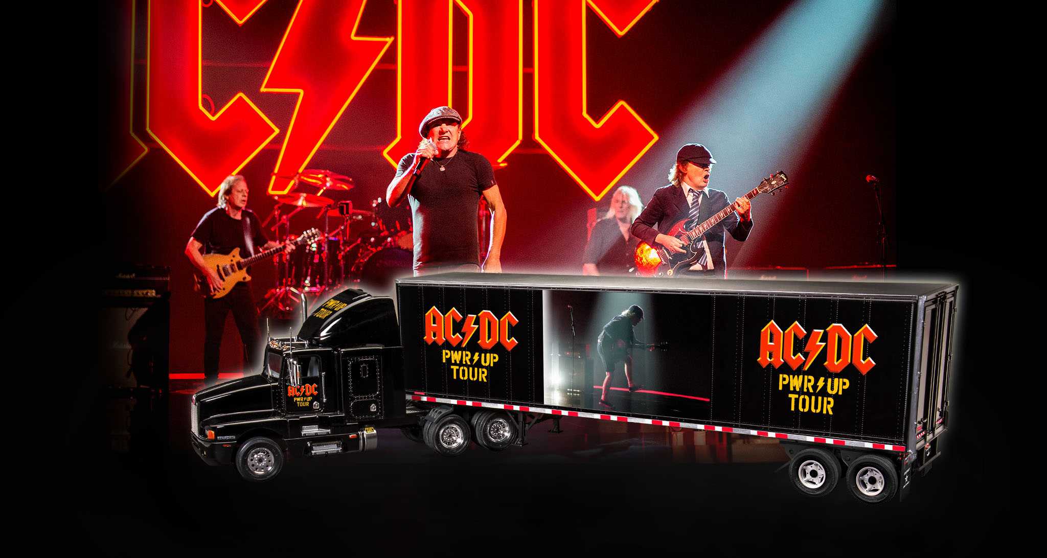 Plastic ModelKit truck 07731 - AC/DC Tour Truck "Power Up" (1:32)