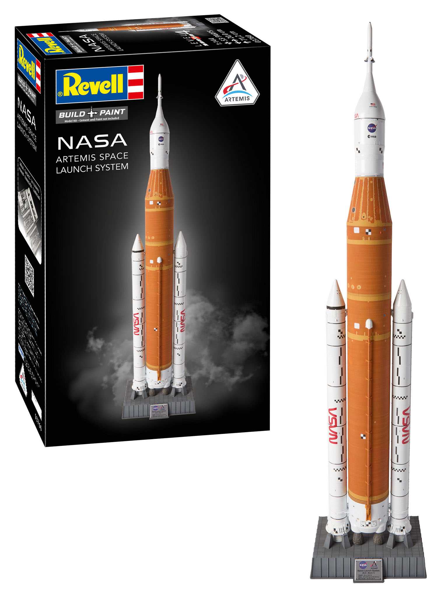 Plastic ModelKit vesmír 03760 - NASA Artemis Space Launch System (SLS) (1:144)