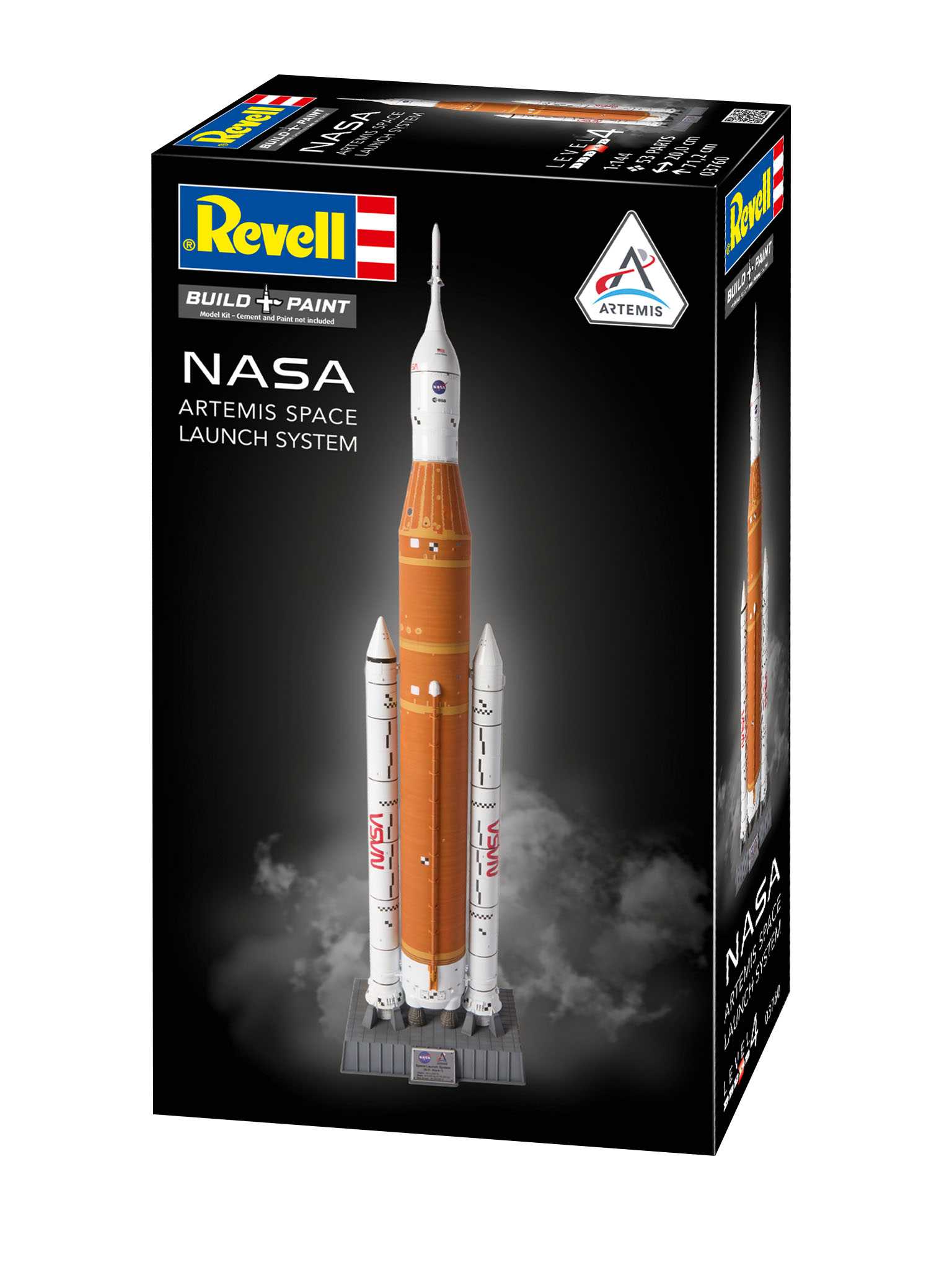 Plastic ModelKit vesmír 03760 - NASA Artemis Space Launch System (SLS) (1:144)