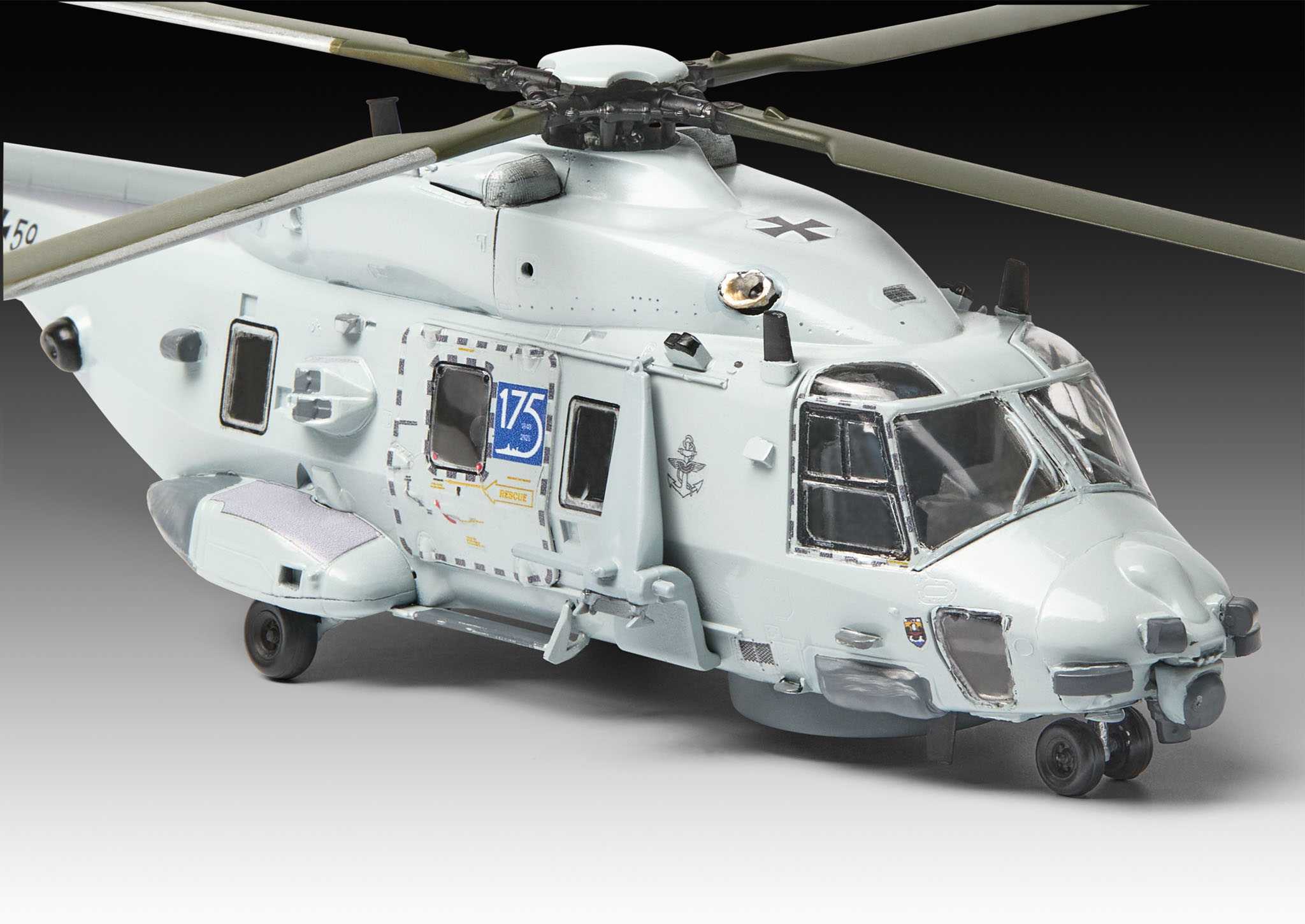 Plastic ModelKit vrtulník 03784 - NH90 NFH "Navy" (1:72)