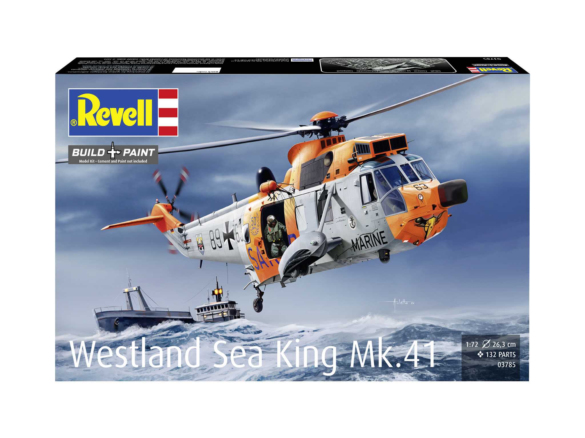 Plastic ModelKit vrtulník 03785 - Westland Sea King Mk. 41 (1:72)