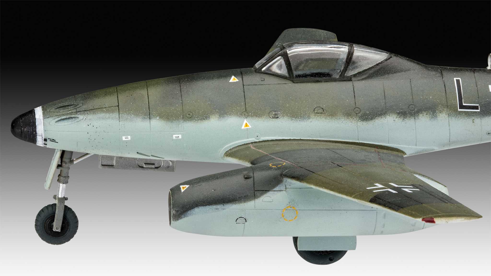 Plastic Modelkit letadla 03711 - Me262 & P-51B (1:72)