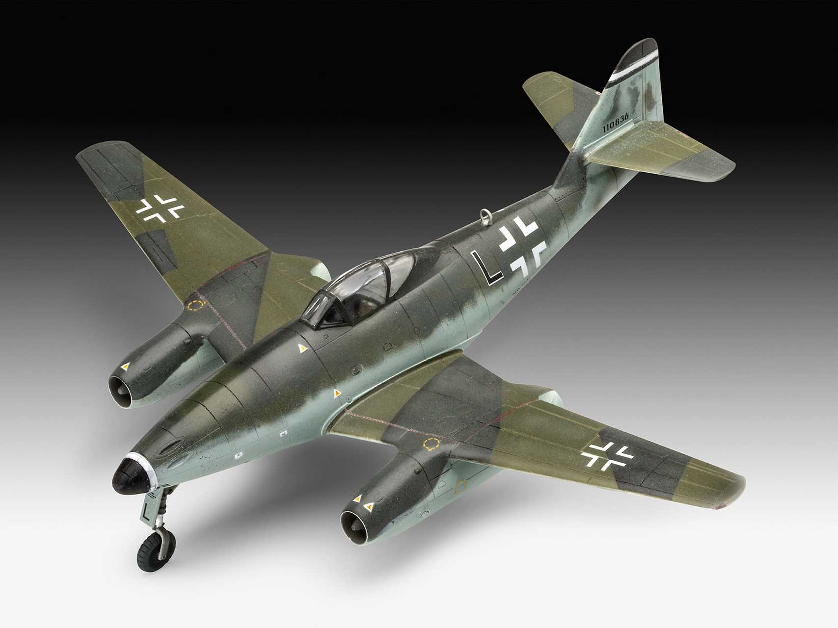 Plastic Modelkit letadla 03711 - Me262 & P-51B (1:72)