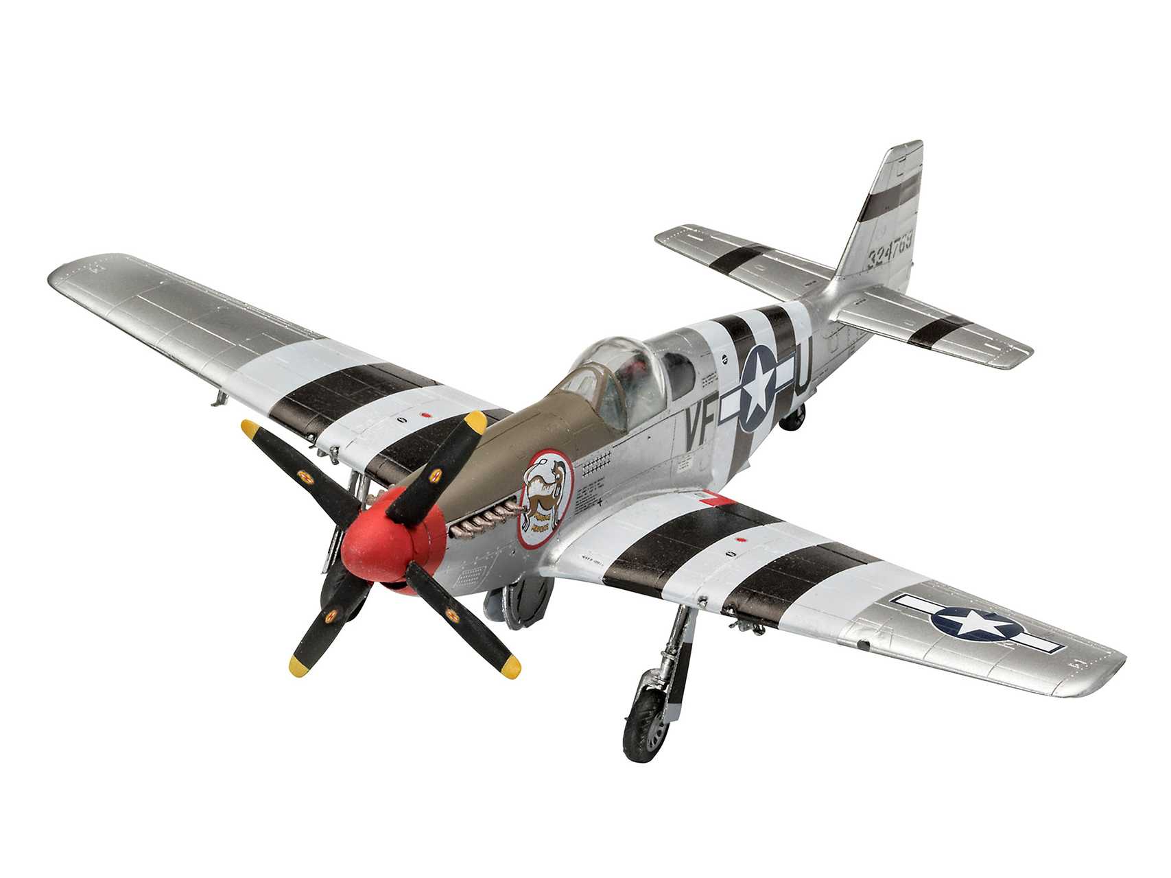 Plastic Modelkit letadla 03711 - Me262 & P-51B (1:72)