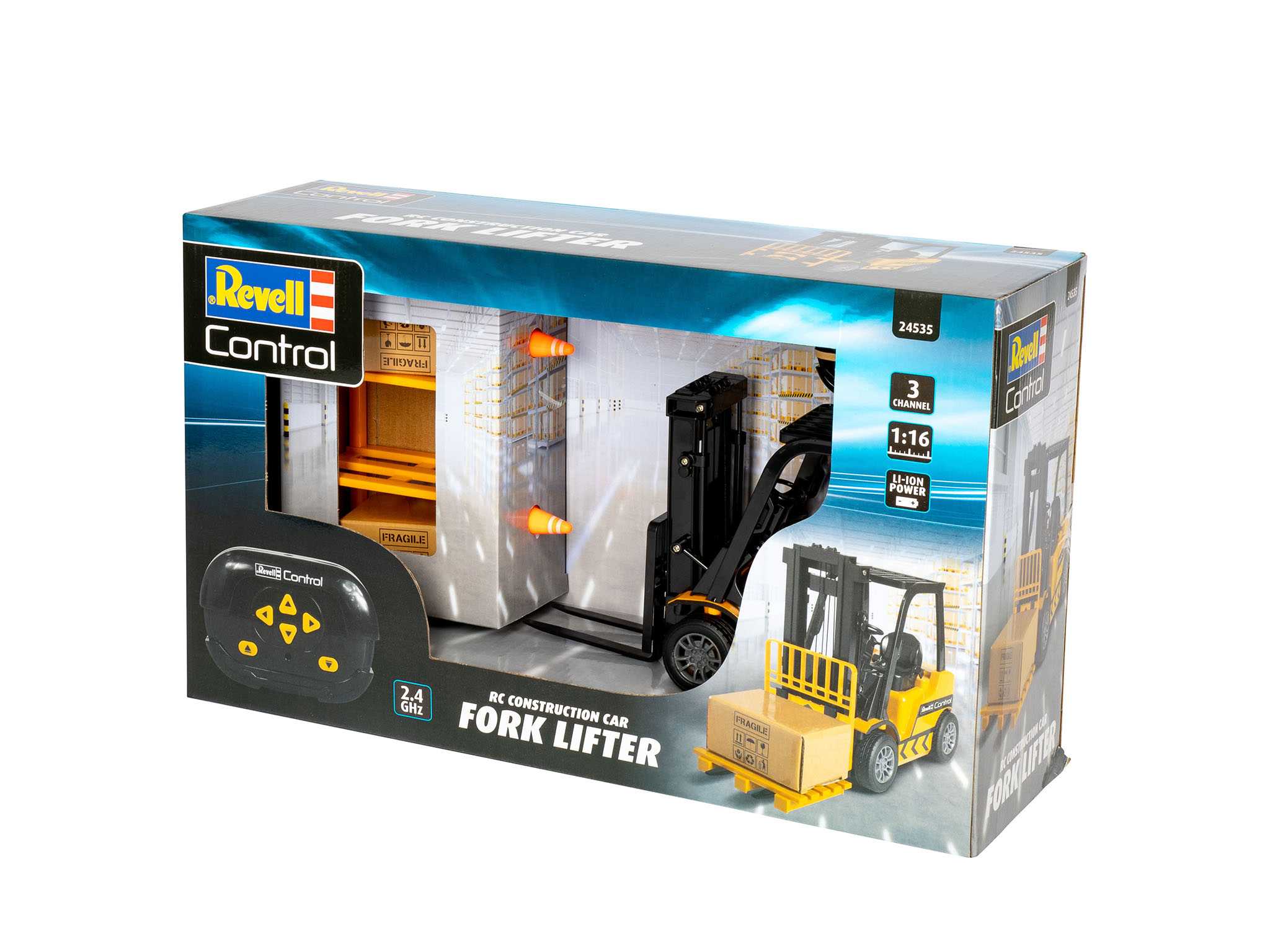 Pracovní stroj REVELL 24535 - Car Forklifter