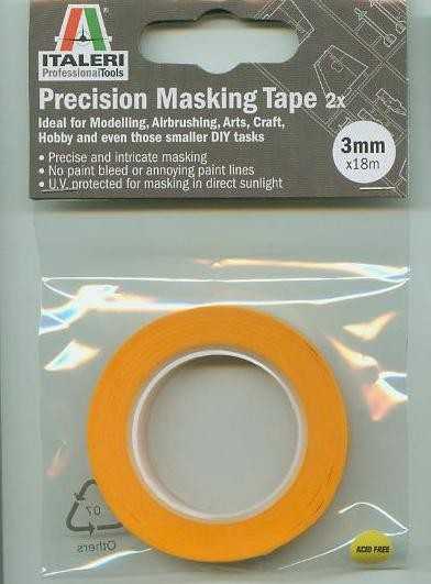 Precision Masking Tapes 50826 - maskovací páska 3 mm - 2 ks