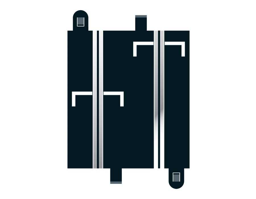 Příslušenství SCALEXTRIC C7018 - Starter Grid (1/2 straight x 2) 