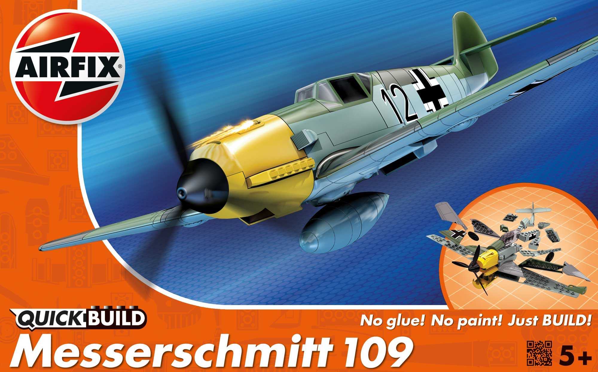 Quick Build letadlo J6001 - Messerschmitt 109