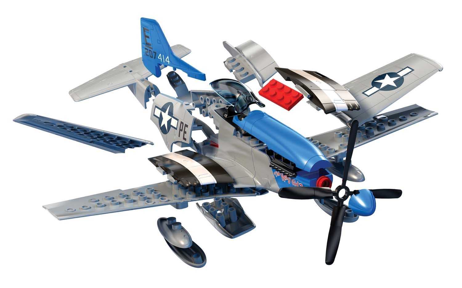 Quick Build letadlo J6046 - D-Day P-51D Mustang