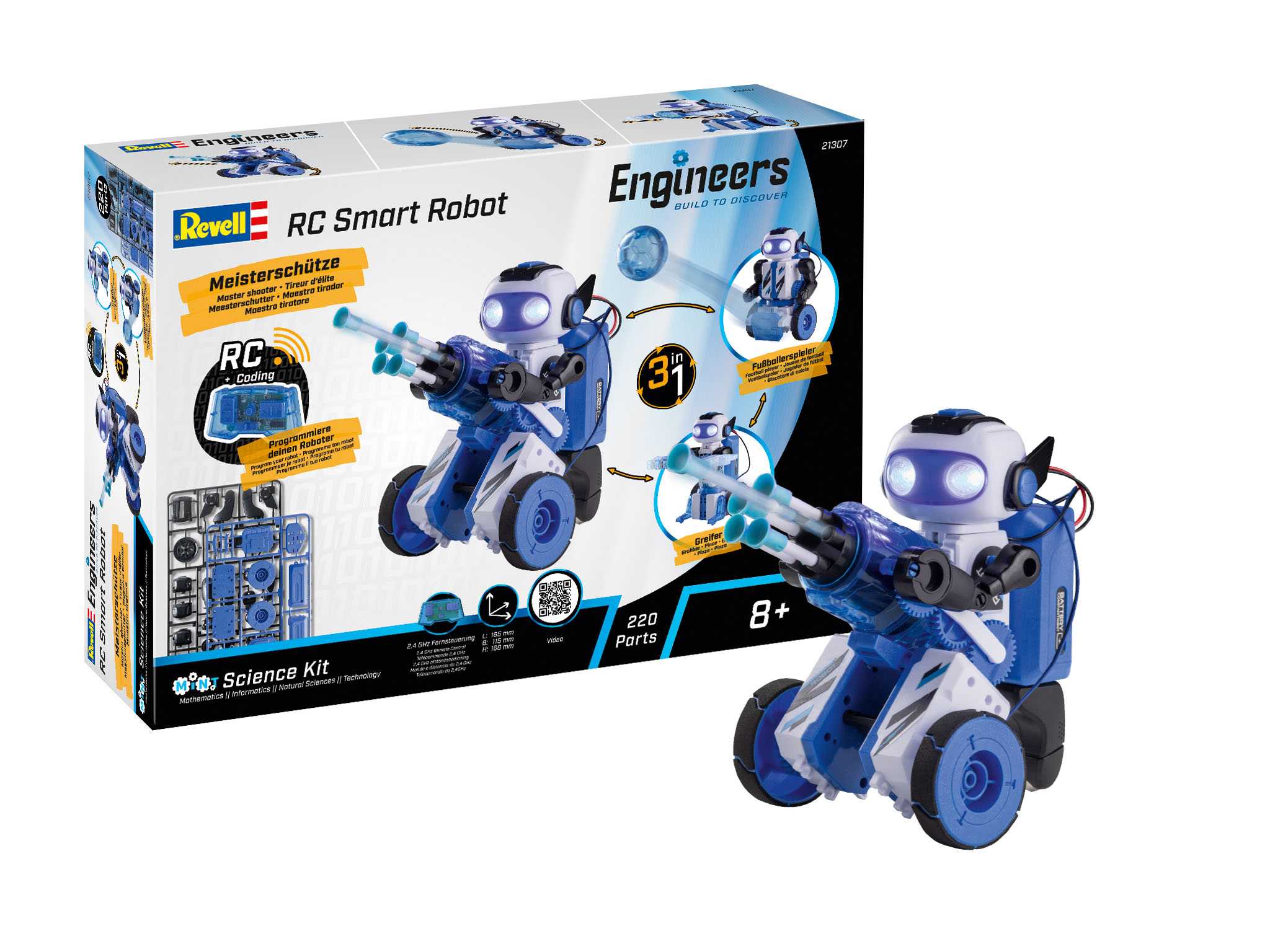 Revell Engineers 21307 - Smart Robot 3in1