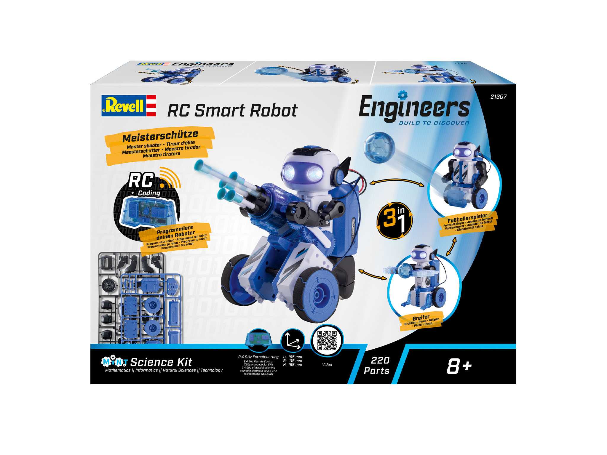 Revell Engineers 21307 - Smart Robot 3in1