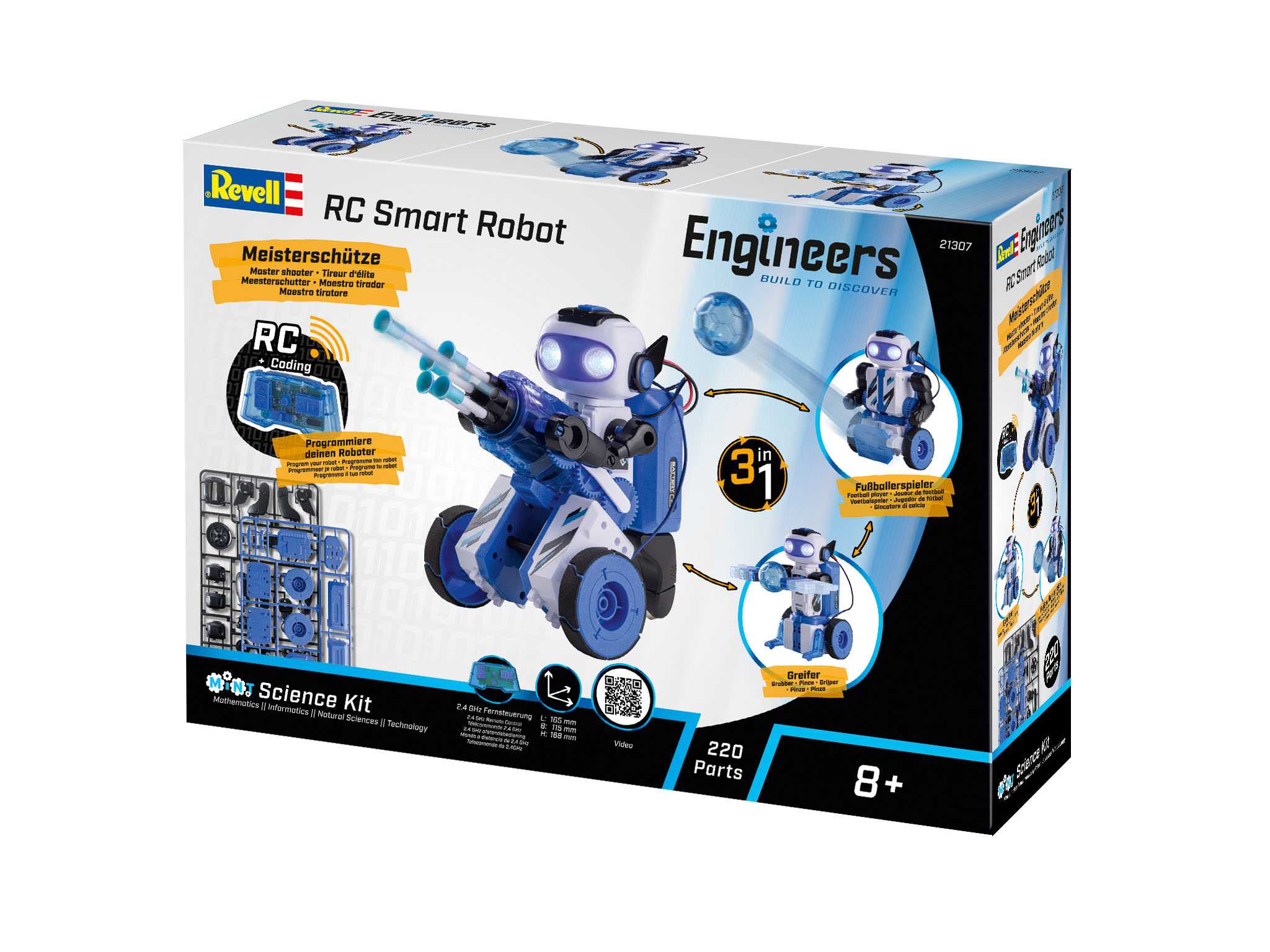 Revell Engineers 21307 - Smart Robot 3in1