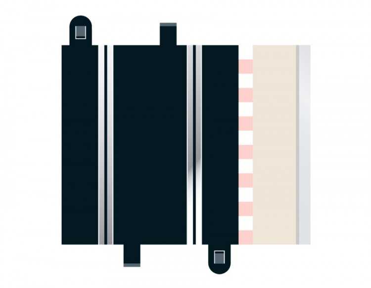 Rozšíření trati SCALEXTRIC C8207 - Half Straight 175mm (2) 