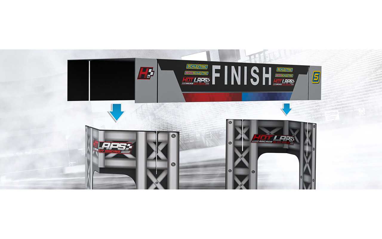Rozšíření trati SCALEXTRIC C8337 - Hot Laps Gantry
