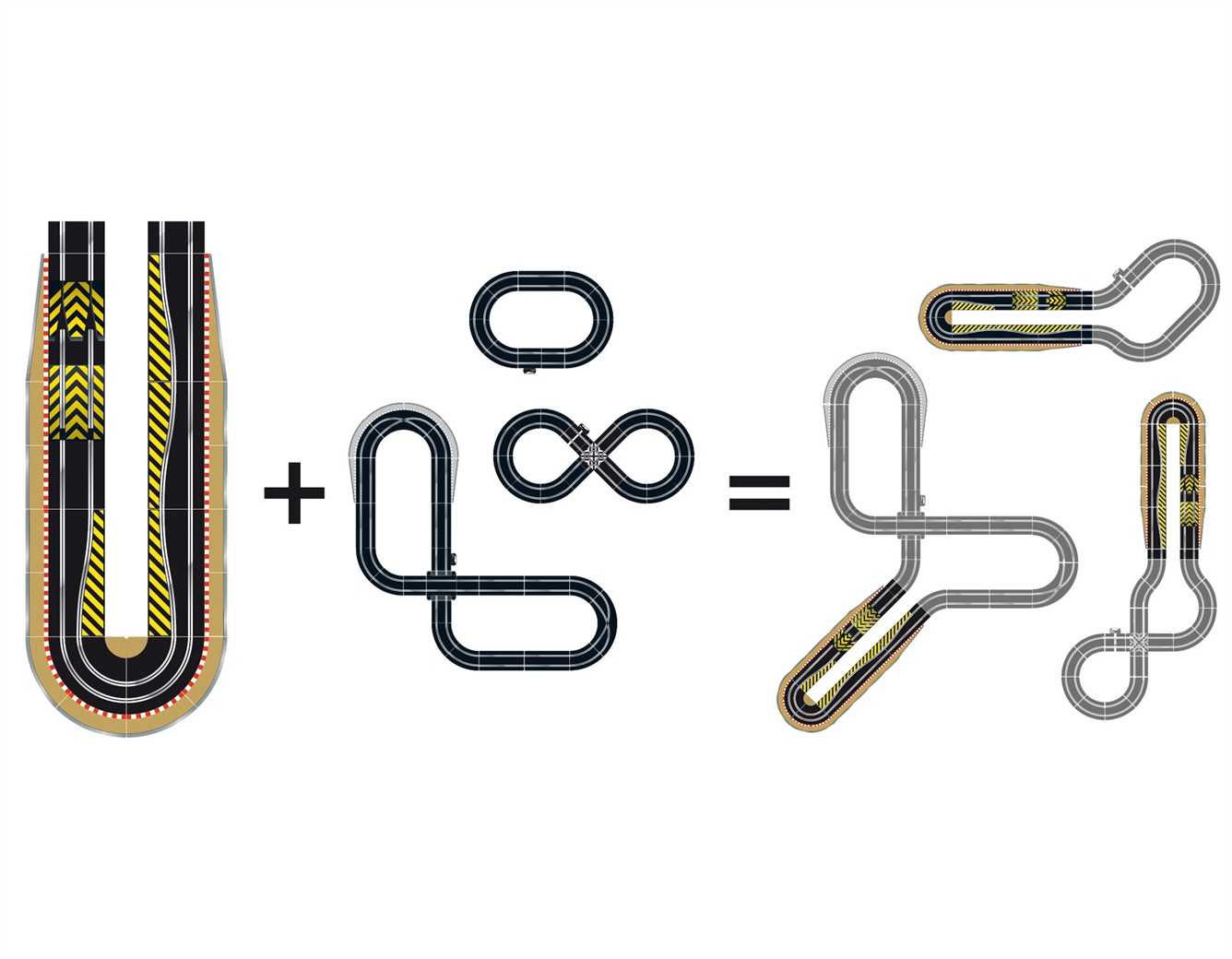 Rozšíření trati SCALEXTRIC C8514 - Ultimate Track Extension Pack 