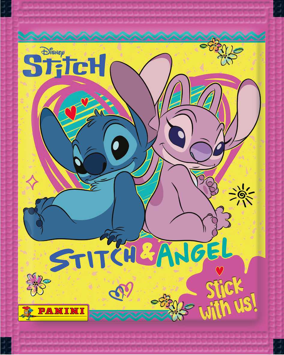 STITCH & ANGEL - samolepky