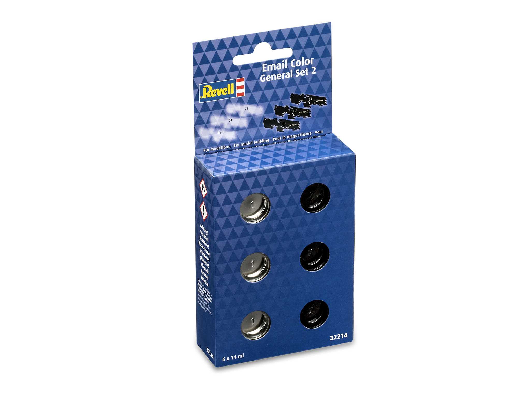 Sada barev Email Color 32214 - General Set 2 - Gloss (6 x 14ml)