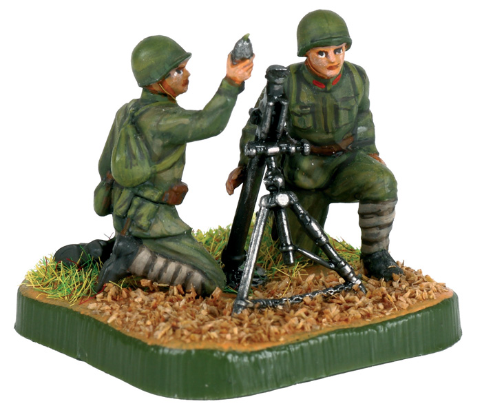 Snap Kit figurky 6109 - Soviet 82-mm Mortar with Crew (1:72)