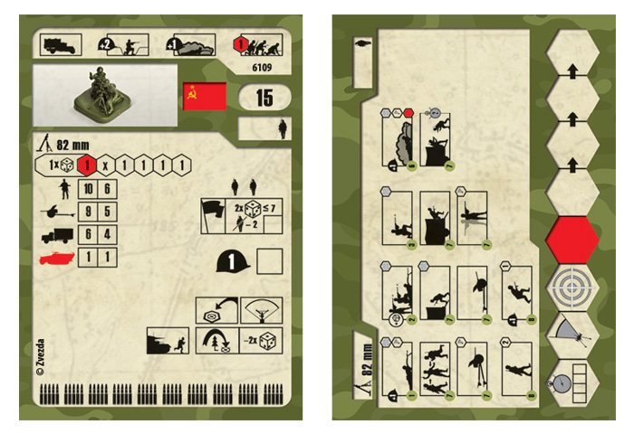 Snap Kit figurky 6109 - Soviet 82-mm Mortar with Crew (1:72)