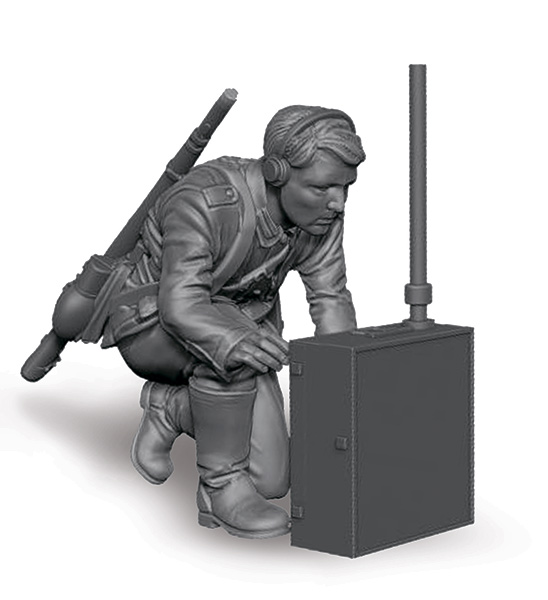 Snap Kit figurky 6133 - German HQ (1:72)