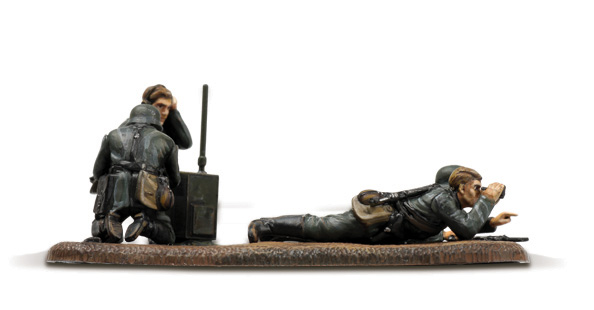 Snap Kit figurky 6153 - German Reconnaissance Team (1:72)