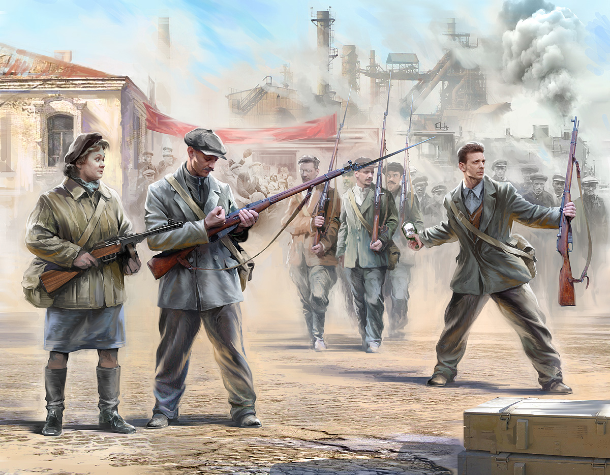 Snap Kit figurky 6181 - Soviet Militia 1941 (1:72)