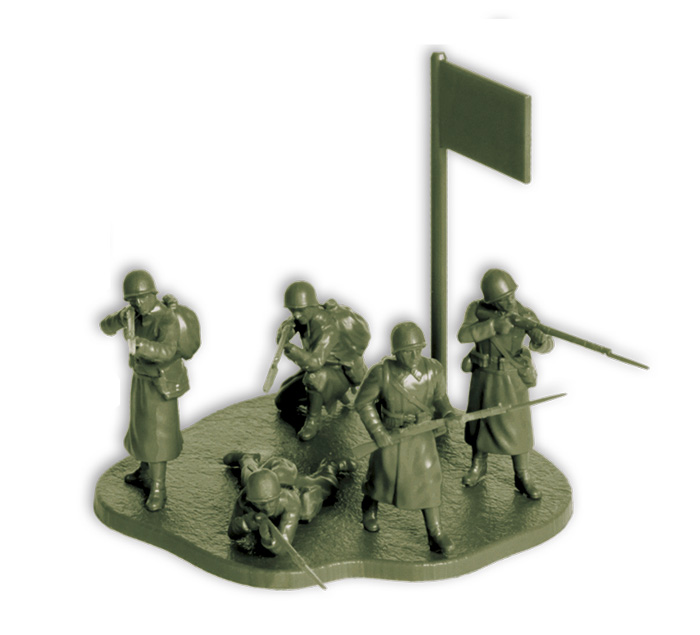 Snap Kit figurky 6197 - Soviet Infantry (Winter Uniform) (1:72)