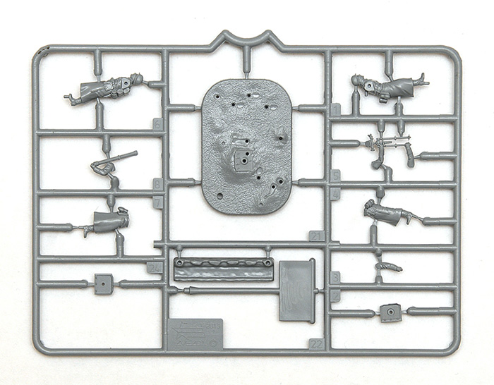 Snap Kit figurky 6209 - Ger. 80mm Mortar with Crew (Winter Unif.) (1:72)