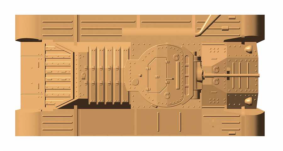 Snap Kit figurky 6280 - British Infantry Tank Valentine II (1:100)